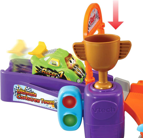 Playset Ultimate Corkscrew Tower with VTech Go! Go! Smart Wheels