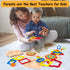 Toddler Puzzles Montessori Toy, Wooden Shape Sorting Puzzle, Sensory Toy for 1 2 3 Year Old, Educational Developmental