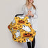 Schgap Halloween Ghost Pumpkin Car Seat Covers Canopy for Baby Nursing Cover Breastfeeding Baby Carrier Cover Stroller