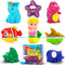 Staroud Color Changing No Hole Bath Toys for Toddlers Kids, Water Table Toys