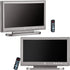 2 Pieces Miniature TV Dollhouse Television with Remote Control, 1:12 Scale Mini Furniture Model Decoration Accessories