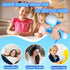 Belsheu Axolotl Animal Dough Fidget Balls Squishy Toys, Blue Axolotl Squeeze Sugar Stress Ball for Adults, Anxiety