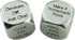 Date Night Dice, 2 Metal Dice, 36 Possible Date Nights, Great Fun Date Night Idea