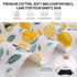 2Pcs 3Layers 24''x30'' Diaper Changing Pads for Baby, Lemon Change Mat, Waterproof Change Pad Foldable Absorbent Mats
