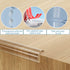 6.6 1.2 Inch 4 Pack Edge Protector Baby Proofing Corner Protectors Silicone Desk Edge Cushion Child Safety Edge Covers