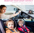 RVGoNow 4.3'' 1080P 150 Baby Car Camera with Monitor, USB Powered Rear Facing Seat Camera, HD Night Vision, Wide Angle