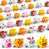 Beestech 33 Pcs Mini Animal Pull Back Toy Cars for Boys Girls