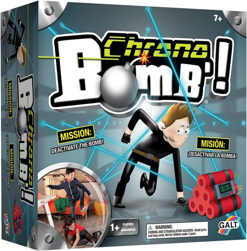 Galt Toys Chrono Bomb Kids Fun Spy Family Game, Beat The Bomb Age 7+