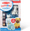Melissa & Doug Created by Me! Craft Kit - Pet Figurines (Resin Dog and Cat, 6 Paints, Paintbrush)