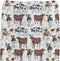 ZoUbqchY Watercolor Cows Green Leaves Baby Changing Pad Covers for Boys Girls Cow