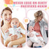 Smlpuame Girl,6 Pack Pacifier Clip Stylish Binky Clips Strap for Baby Girls,Paci Holder with Clip Lightweight Universal