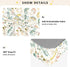 miaozhen 1 Pack 52x28 Cotton Crib Sheets for Baby Boys Girls Comfy Breathable Off White Playful Chameleon Colorful