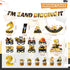 2 128Pcs 2nd Mpanwen Construction Party Decorations for Year Old Boy, Truck Construction Birthday Party Supplies
