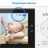 VM819 2.8 2-Way VTech Baby Monitor with Camera and Audio, Screen Portable Baby Camera, Night Vision, Audio, Temperature