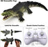 Swimming Tipmant Realistic RC Crocodile Remote Control Fish Boat Electric Animal Water Toy for Pool Lake Kids Birthday