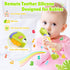 3 6 Baby Remote Control Toy, Teething Remote Control with Realistic Lights and Sounds - Languages (English, Spanish