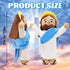 13" Yelakey Jesus Plush Brown Jesus Stuffed Doll Christian Plushie Doll for Easter Christmas Church Religious Gifts