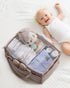 CEI-CEI Baby Diaper Caddy Organizer with Handle, Large Portable Nursery Storage Basket for Newborn Essentials, Changing