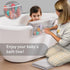 Elbow Set- Set,Quick Comfortable Bath Kneeler and Rest Pad Thick Non-Slip Memory Foam Bath Mat Dry Baby Bathtub Cushion