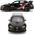 1/32 Honda Civic Type-R Diecast Toy Car, Metal Pull Back Model with Light and Sound for Kids and Adults Gift, Black