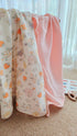 Gunnaicat 100% 2Pack 40"x40" Baby Swaddle Newborn Recieving Blanket Cotton Muslin Nursery Wrap Lace Design