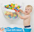 6 Bath Toy Storage Organizer for Bathtub Large Mesh Bath Toy Holder & Bath Toy Net, Corner Bathtub Toy Storage Bag