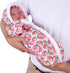 18" Doll Jumpsuit Sleeping Bag Handmade Doll Clothes Hooded Romper Pink Rose Winter Hoodie Doll Accessory Soft Thick
