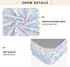 miaozhen 1 Pack 52x28 Cotton Baby Crib Sheets Soft Stretchy Princess Dress Crown Cartoon Crib Mattress Sheet