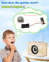 Poraxy 8-12 12-14, 8-10, 9 11 13 15 16+ Science Kits for Kids Age STEM Kits Build Your Own FM Radio Kit, Electronic DIY