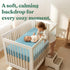 MIMINESTBABY 28x52 2-Pack Comfort Baby Crib Sheets: Soft Fitted Crib Sheet That Stays Put, Universal Fit for Crib