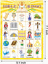 ADELULU 30 Players Bible Bingo Game for Kids - Vacation Sunday School Christian Church Game - Activities Easter Gifts
