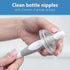 Set 3-Pack 3-Pack Dr. Brown's Silicone Cleaning Brush with Bottle, Spout, and Straw Brush, + Baby Bottle Sponge Brush
