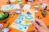 Baby Shower Bingo Kit - Bilingual English Spanish for 20 Players with 240 Markers for Family Fun
