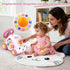 1+ Love&Mini Baby Musical Toys for Girls - Crawling Steering Wheel Toys with Car, Telephone, Lights & Sounds