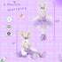 20 WEWILL Ballerina Bunny Stuffed Animal Ballet Rabbit Doll Adorable Soft Long Legs Plush Toys Girls Gift on Easter