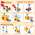 FUNWISH Set,Balloon 3+ Balloon Launcher Car Toy Powered Car for Kids Boys Girls and Classroom,Party Supplies Balloon