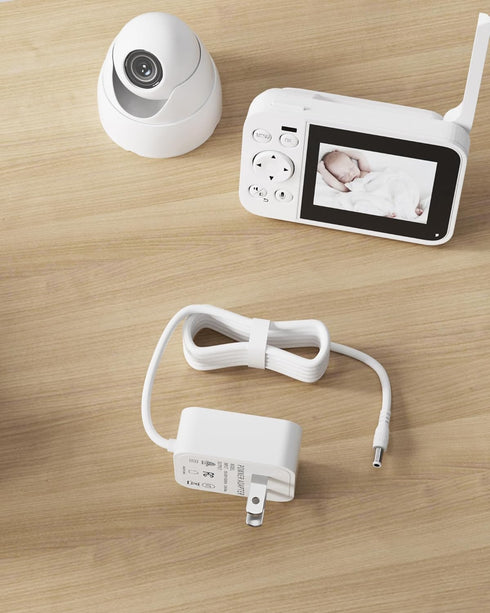 6V for Vtech Baby Monitor Power Cord compatible with Vtech DM221 DM221-2 DM223 DM251 (Parent & Baby Units) DM111 DM112 DM222 DM271 (Parent Unit ONLY) Safe & Sound Audio Monitor