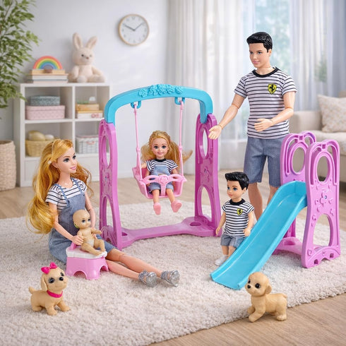 Set 6 12 Inch Mommy Set 3+ Pregnant Dolls of People with Removable Baby, Realistic Doll for Kids, Educational Pregnancy