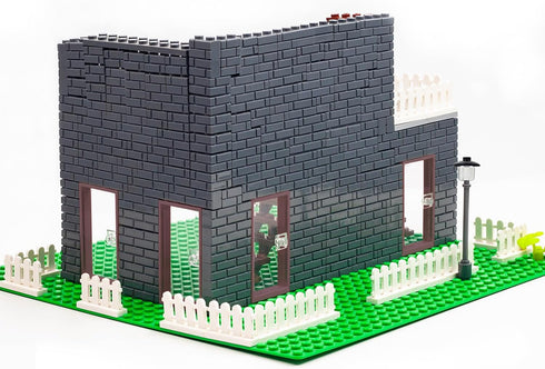 3+ 4 Doors Building Block Parts Toy, MOC Creative Building Block Decoration Accessories Compatible with Classic Bricks