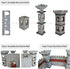 Medieval Castle Knight Military Soldiers Set, Army Men Action Figures Toy Soldiers DIY Castle Building Set with Pirate