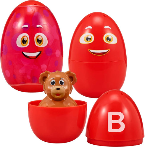 Peek & Play Surprise Eggs Set by Chuchu TV: ABC Starter