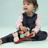 Pet Stacker - 7pcs Wooden Animal Stacker Toddler Toy - Natural Wood Educational Toy for Age 12M+
