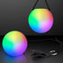LED Poi Ball Swirling Light Rave Toy, Set of 2, Color Changing