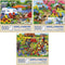 Bits and Pieces Value Set of Three (3) 500 Piece Jigsaw Puzzles for Adults by Artist Nancy Wernersbach