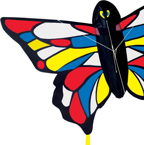 Melissa & Doug Beautiful Butterfly Kite | Single Line Shaped Kite (50-Inch Wingspan)