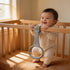 MHFOOU 4Pcs (2 2 Baby Playpen Pull up Rings,Pull up Rings for Playpen Baby Walking Exercise Assistant Tools for Infant