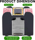 Automatic Card Shuffler - Electric Battery-Operated for 1/2/4/6 Decks, Casino Card Game for Home Parties