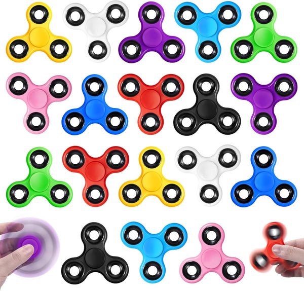 SCIONE 18 Pack Fidget Spinner Toy Bulk for Kids Adults, Fidget Toys