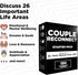 Life Sutra Couples Games, 150 Conversation Starters for Married Couples, Premium Gift for Wife or Husband