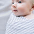 Little Unicorn Premium Cotton Swaddle Baby Blanket | Breathable Fabric | for swaddling, Play, Nursing & More (Grey